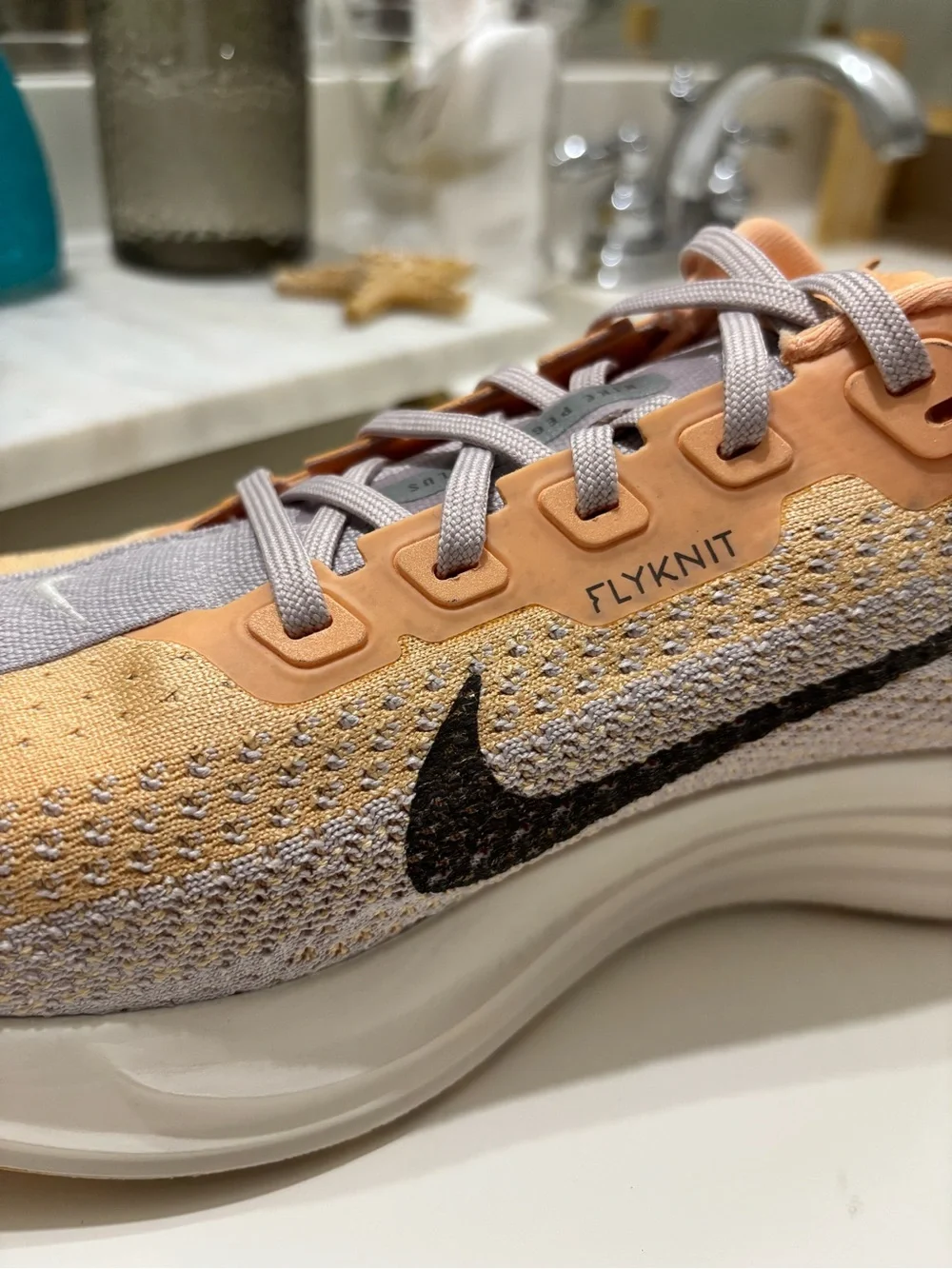 Nike ZoomX Pegasus Plus Size 11 Women’s Orange Chalk Cave Stone New FQ7261-702